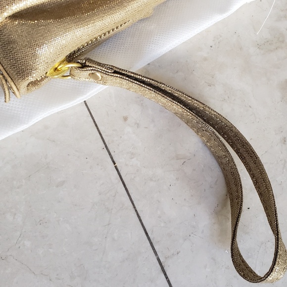 Hype shimmery gold wristlet - Picture 7 of 8